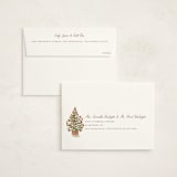 "Preppy tree" - Holiday Cards in Santa Suit by Creo Study - FREE Recipient Addressing
