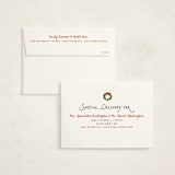 "Ho ho home" - Holiday Cards in Eggnog by Creo Study - FREE Recipient Addressing