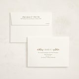 "Wreath Frame" - Holiday Cards in Cream by Robert and Stella - FREE Recipient Addressing