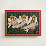 "angels sing" - Holiday Cards in Ruby by Grae - Front
