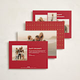 "angels sing" - Holiday Cards in Ruby by Grae - Back of Card Options