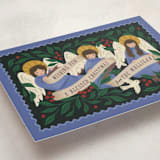 "angels sing" - Holiday Cards in Cobalt by Grae - Detail