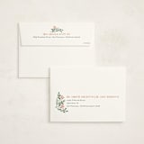"Festive Blooms" - Holiday Cards in Pine by Amy Kross - FREE Recipient Addressing