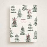 "Festive Forest" - Holiday Cards in Snow by Angela Garrick - Front