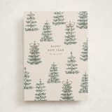 "Festive Forest" - Holiday Cards in Champagne by Angela Garrick - Front