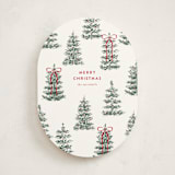 "Festive Forest" - Holiday Cards in Snow by Angela Garrick - Front