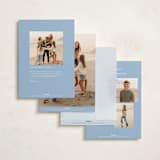 "The Tree" - Holiday Cards in Winter Day by Petra Kern - Back of Card Options