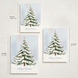 "The Tree" - Holiday Cards in Winter Day by Petra Kern - Formats Available