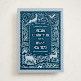 "Frosty Forest" - Holiday Cards in Evening by Paper Sun Studio - Front