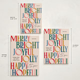 "Colorful Characters" - Holiday Cards in Gumdrop by Owl and Toad - Formats Available