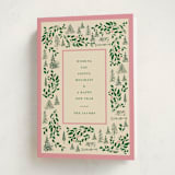 "Village Frame" - Holiday Cards in Candy by Baumbirdy - Folded Card