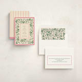 "Village Frame" - Holiday Cards in Candy by Baumbirdy - Assembled