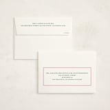 "Village Frame" - Holiday Cards in Candy by Baumbirdy - FREE Recipient Addressing