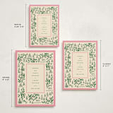 "Village Frame" - Holiday Cards in Candy by Baumbirdy - Formats Available