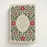 "Holly Frame" - Holiday Cards in Evergreen by Katharine Watson - Folded Card