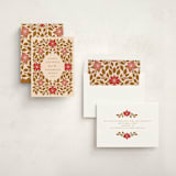"Holly Frame" - Holiday Cards in Chocolate by Katharine Watson - Assembled