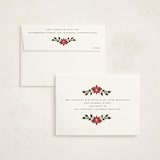 "Holly Frame" - Holiday Cards in Evergreen by Katharine Watson - FREE Recipient Addressing