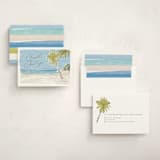 "Coastal Greetings" - Holiday Cards in Pool by Annie Montgomery - Assembled