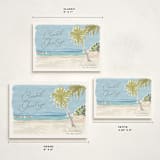 "Coastal Greetings" - Holiday Cards in Pool by Annie Montgomery - Formats Available