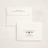 "Poinsettia Joy" - Holiday Cards in Evergreen by Kelly Williams - FREE Recipient Addressing