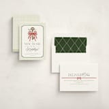 "Roland Park" - Holiday Cards in Mint by Erin L. Wilson - Assembled
