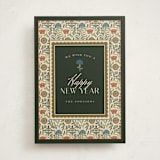 "Morrisish" - Holiday Cards in Pine by Danie Romrell - Front