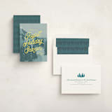 "First Mountain Snow" - Holiday Cards in Glacier by Kaydi Bishop - Assembled