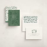 "Pines and pinecones" - Holiday Cards in Wintergreen by Jennifer Wick - Assembled