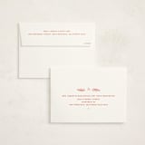 "Happy Little Holidays" - Holiday Cards in Tomato by Ani Somi - FREE Recipient Addressing