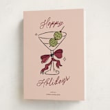 "Cin Cin!" - Holiday Cards in Mulled Wine by Helena Vitto - Folded Card