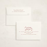 "Retro Candy Stripe" - Holiday Cards in Garland by Wildfield Paper Co - FREE Recipient Addressing