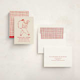 "If Santa Asks" - Holiday Cards in Reindeer Nose by Sierra Lee - Assembled