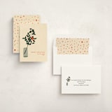 "Berries" - Holiday Cards in Champagne by Joanna Rosado - Assembled