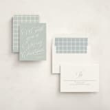 "With Flourish" - Holiday Cards in Frost by Kate Ahn - Assembled