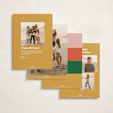"Cheerful Greetings" - Holiday Cards in Retro by Ani Somi - Back of Card Options