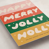 "Cheerful Greetings" - Holiday Cards in Retro by Ani Somi - Detail