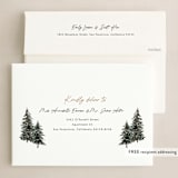 "Ski" - Holiday Cards in Wood by Elly - FREE Recipient Addressing