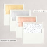 "light of the world" - Holiday Cards in Winter Sky by Paper Sun Studio - Envelope Liners