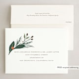 "Big Woods" - Holiday Cards in Persimmon by Meagan Christensen - FREE Recipient Addressing