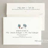 "Family Adventures" - Holiday Cards in Frozen Lake by Leia Matt - FREE Recipient Addressing
