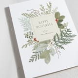 "Juniper" - Holiday Cards in Starlight by Jennifer Wick - Detail