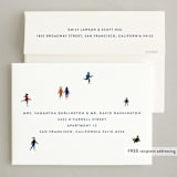 "Joyful Skaters" - Holiday Cards in Frozen by Ekko Studio - FREE Recipient Addressing