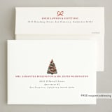 "city christmas tree" - Holiday Cards in Candy Cane by Cass Loh - FREE Recipient Addressing