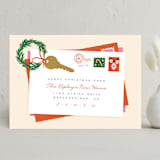 "Merry Mail" - Holiday Cards in Holly Berry by Jen Banks - Front
