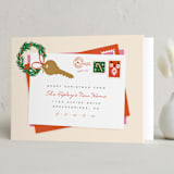 "Merry Mail" - Holiday Cards in Holly Berry by Jen Banks - Folded Card