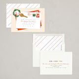 "Merry Mail" - Holiday Cards in Holly Berry by Jen Banks - Assembled