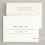 "Merry Mail" - Holiday Cards in Holly Berry by Jen Banks - FREE Recipient Addressing