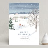 "Solitude" - Holiday Cards in Frost by Jennifer Wick - Front