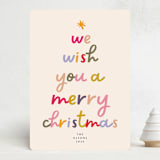 "Wishing Tree" - Holiday Cards in Gumdrops by Lindsay Megahed - Front