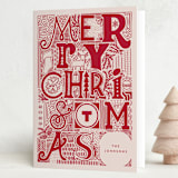 "So Delightful" - Holiday Cards in Candy Apple by Charter Oaks Creative - Folded Card